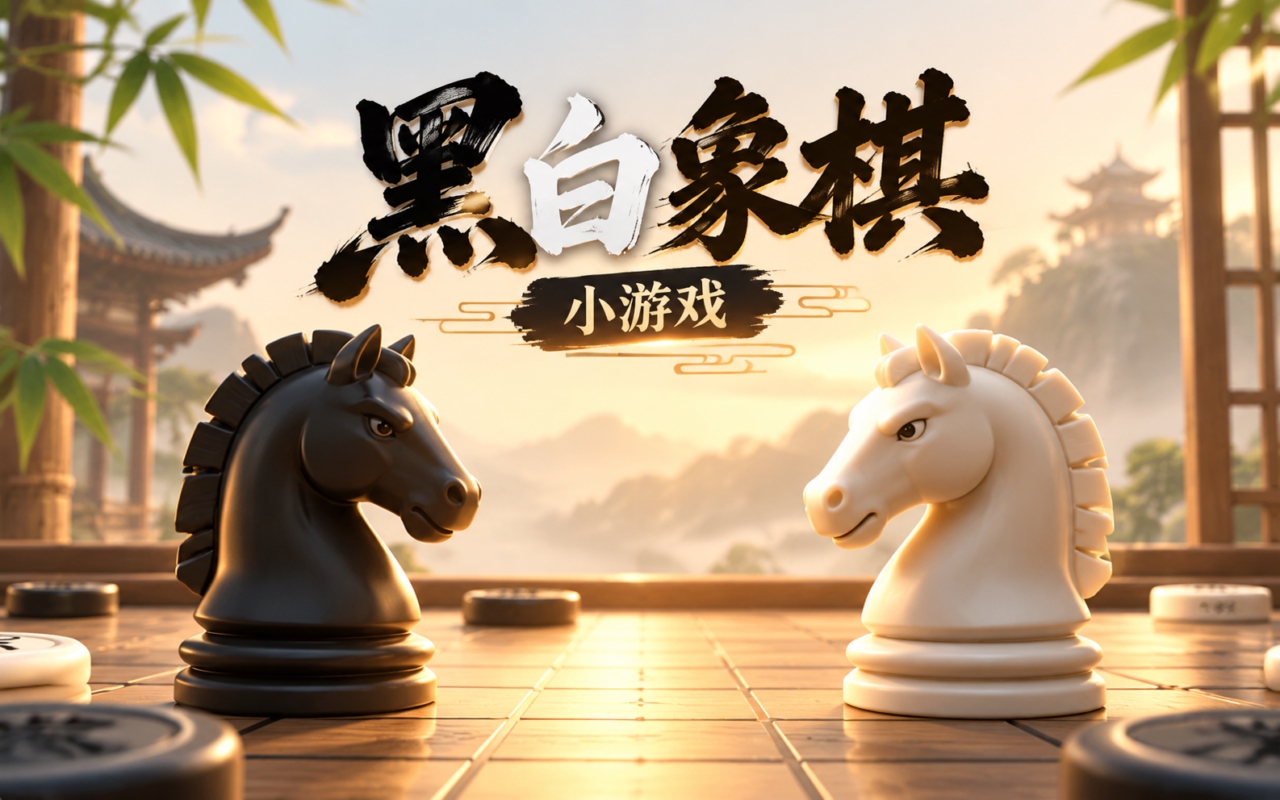 黑白象棋小游戏