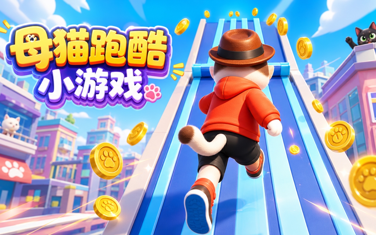 母猫跑酷小游戏