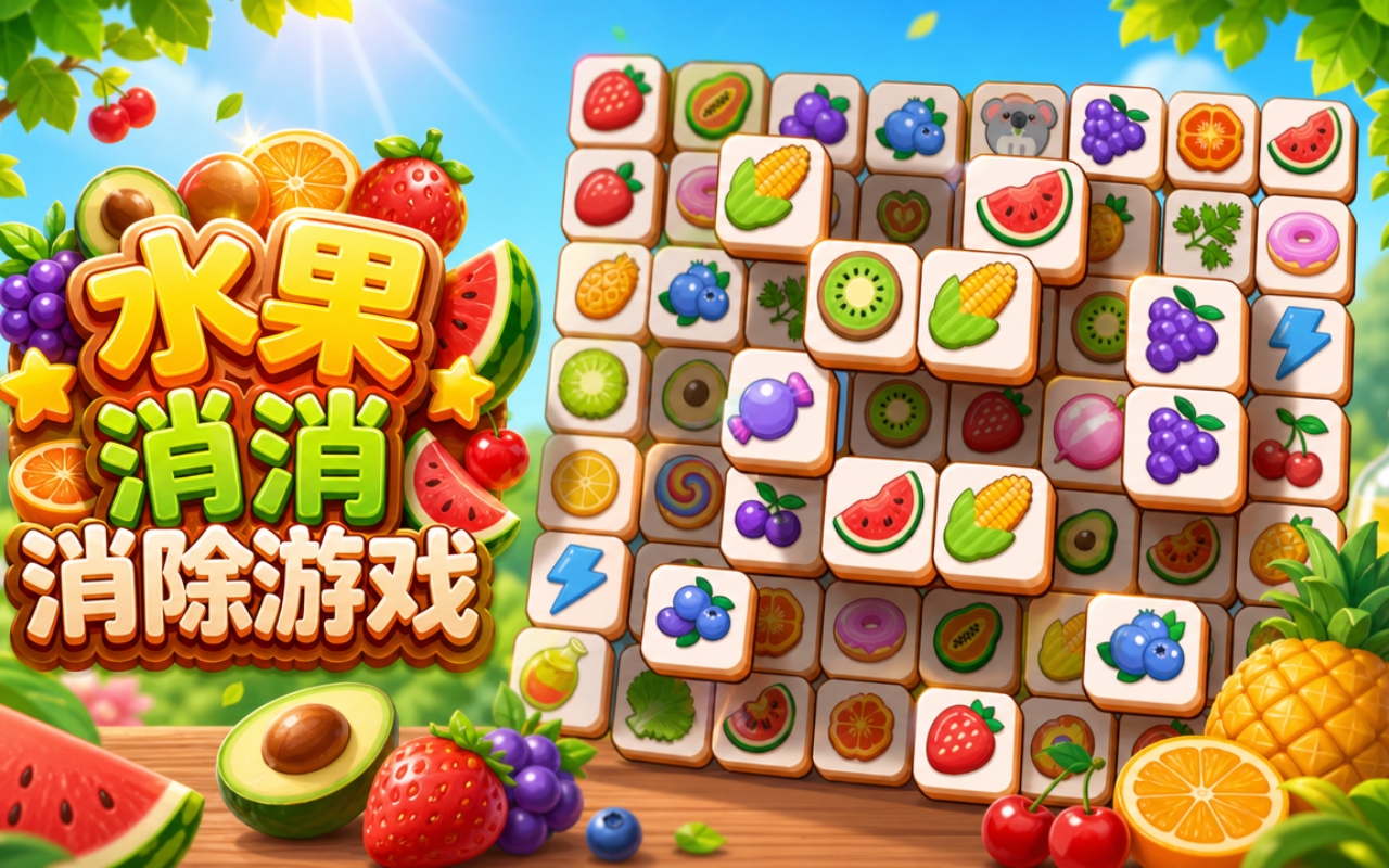 水果消消消除游戏