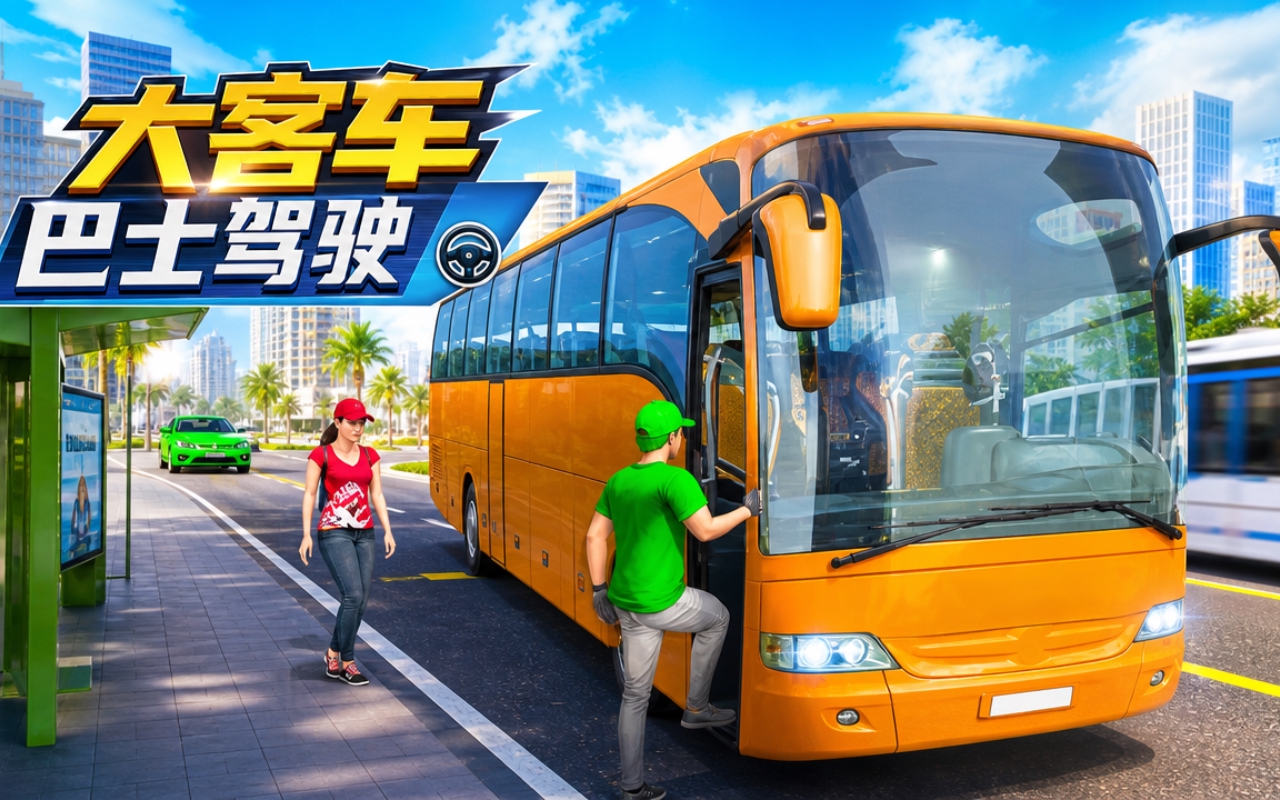 大客车巴士驾驶