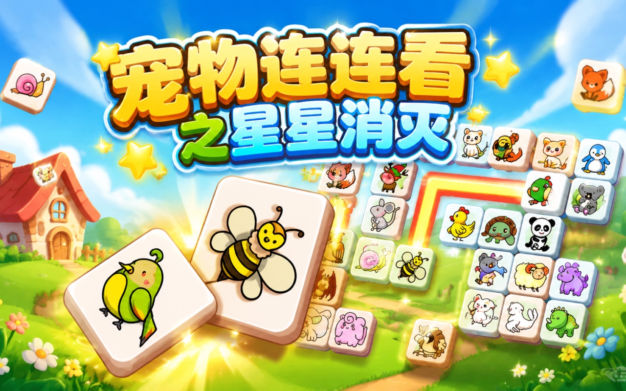 宠物连连看之星星消灭