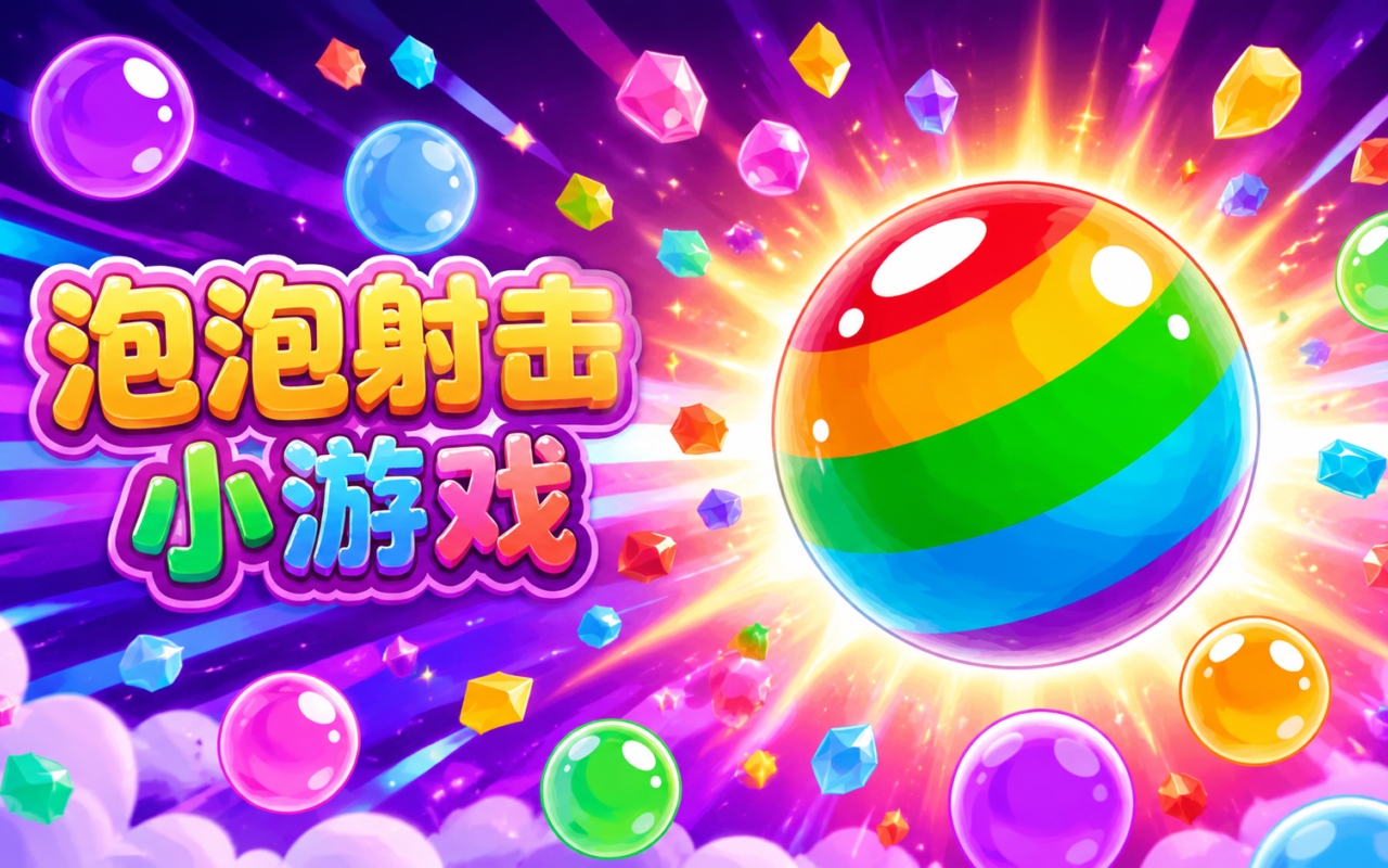 泡泡射击小游戏