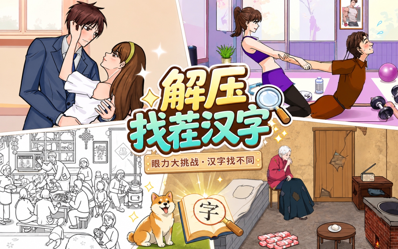 解压找茬汉字