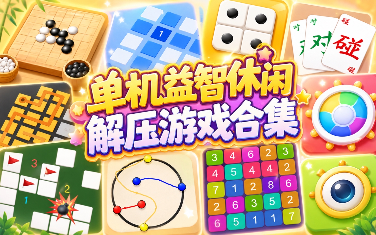 单机益智休闲解压游戏合集