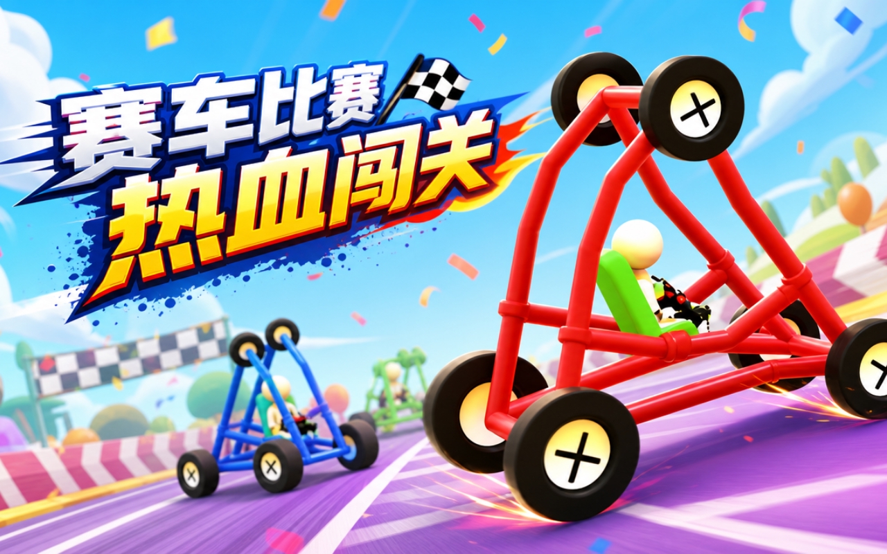 赛车比赛热血闯关