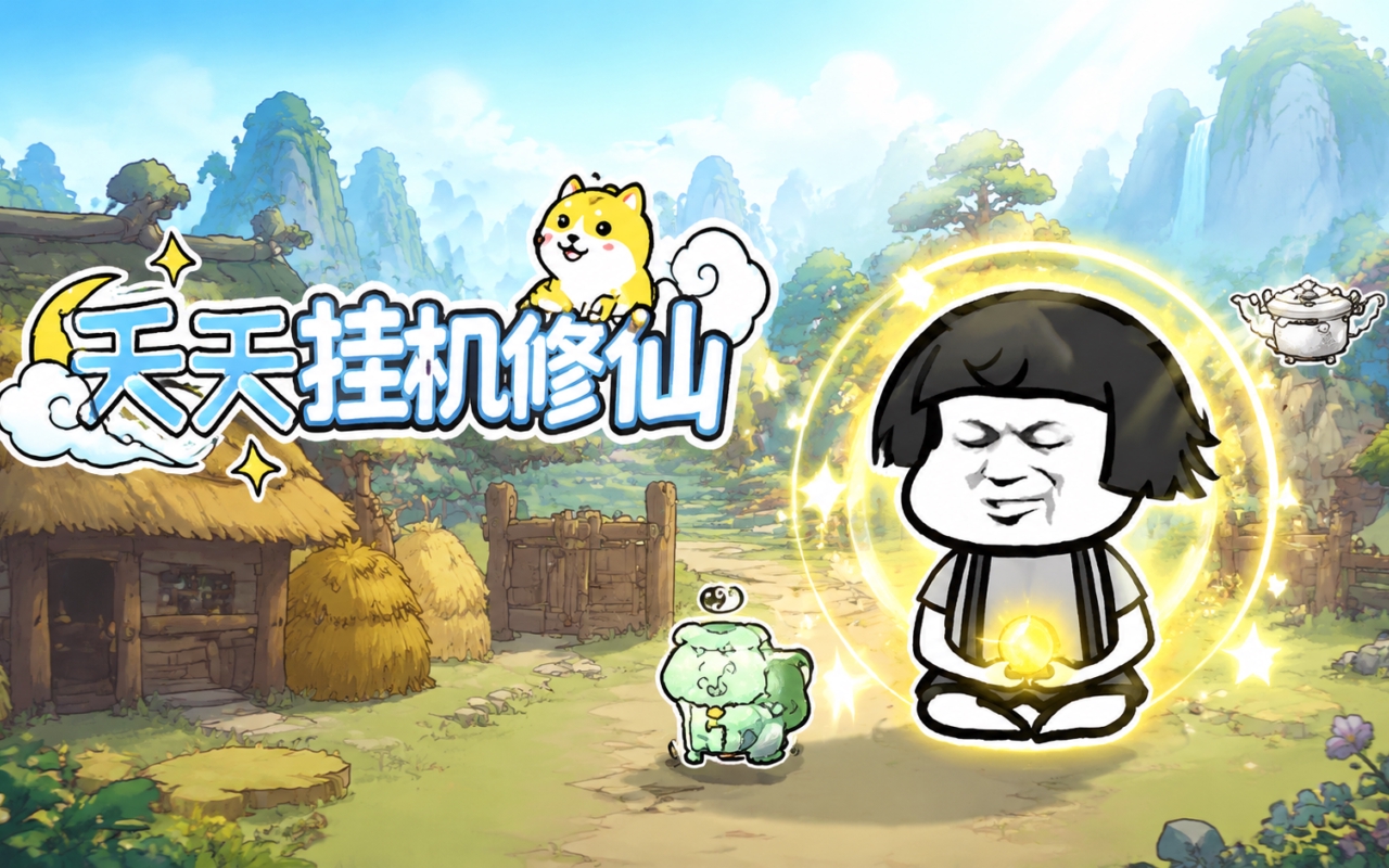天天挂机修仙