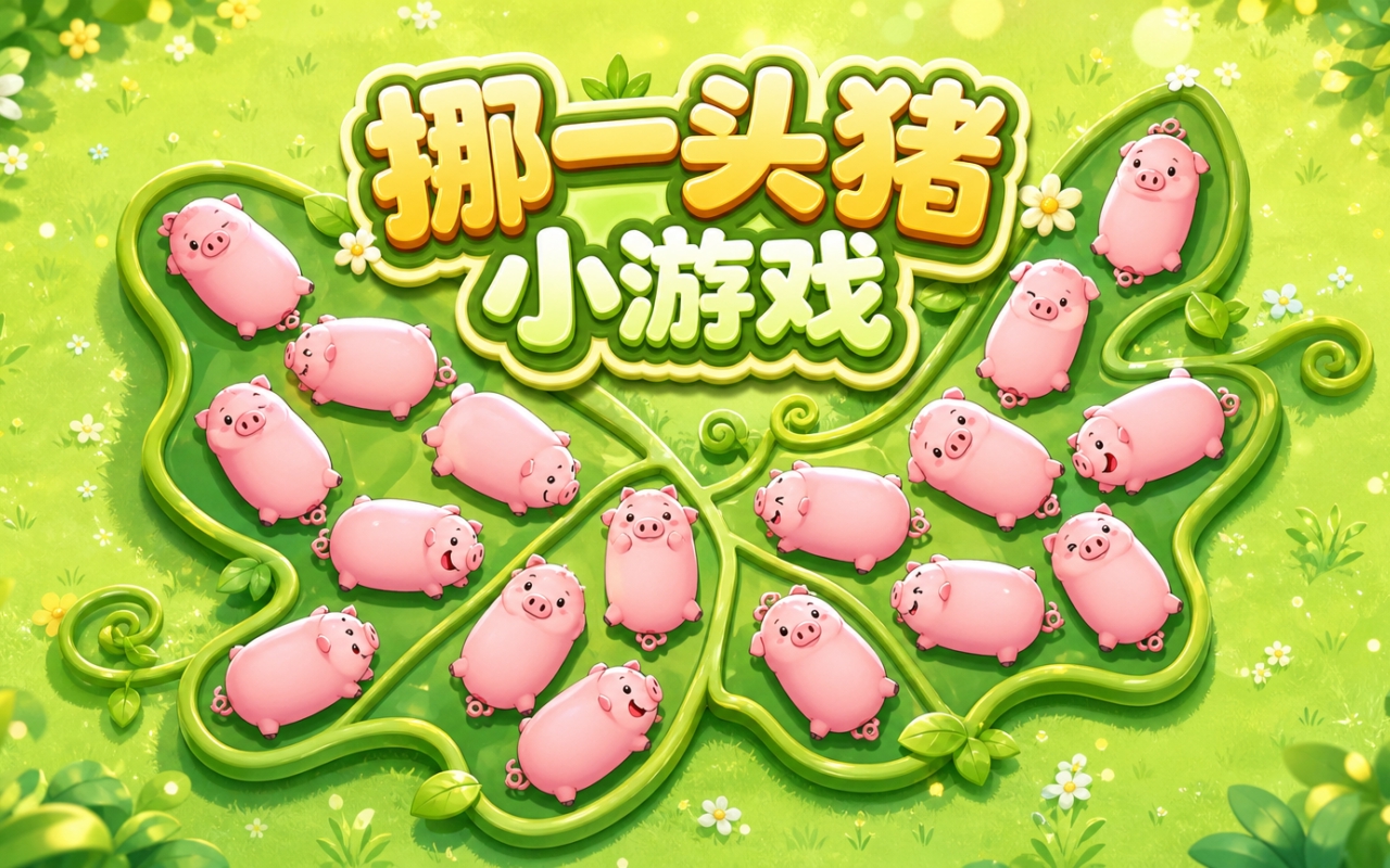 挪一头猪小游戏