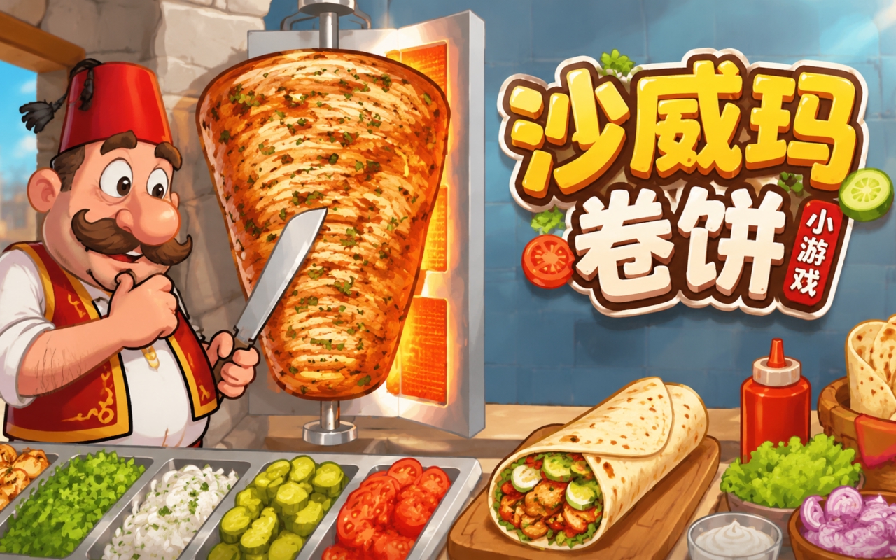 沙威玛卷饼小游戏