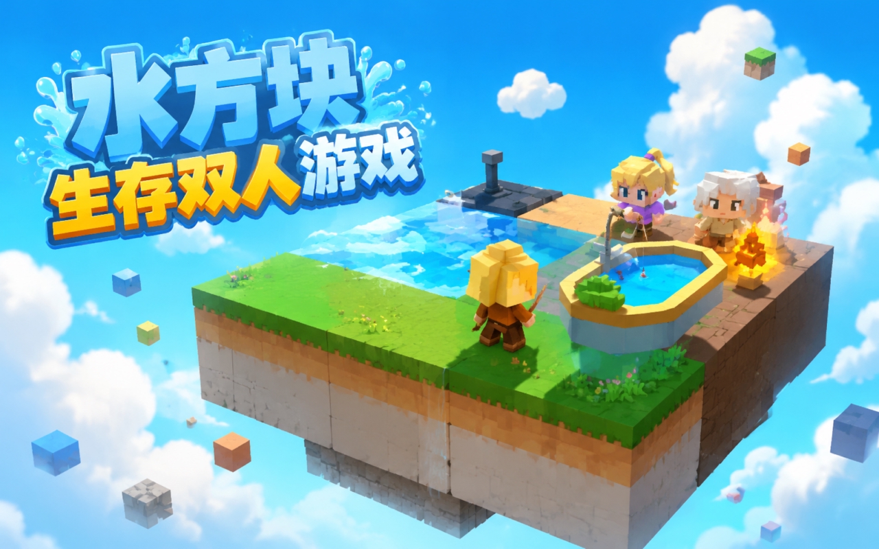 水方块生存双人游戏