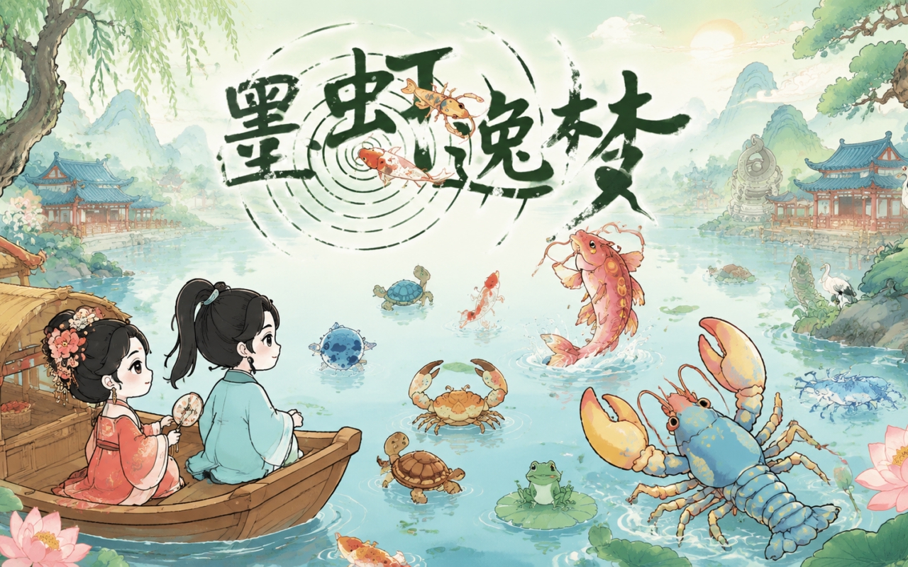 墨虾逸梦