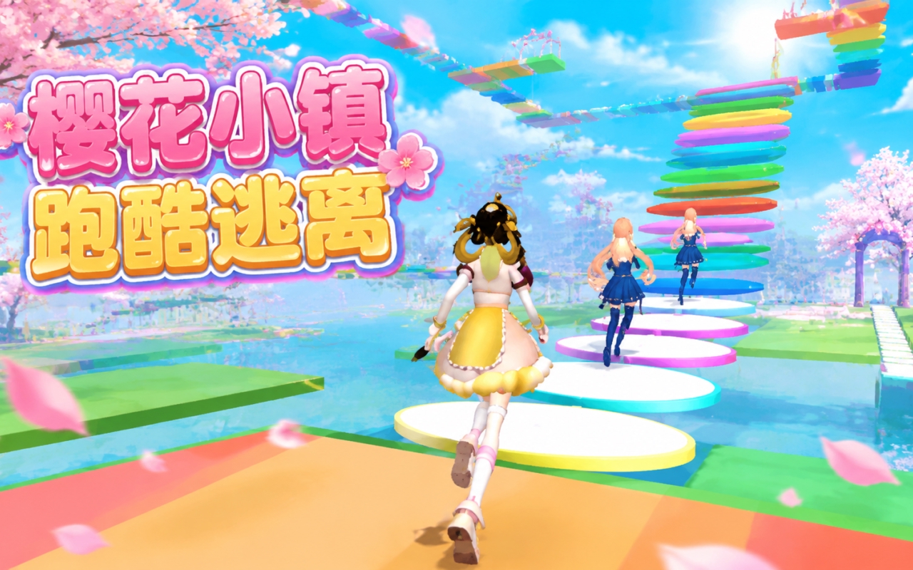 樱花小镇跑酷逃离