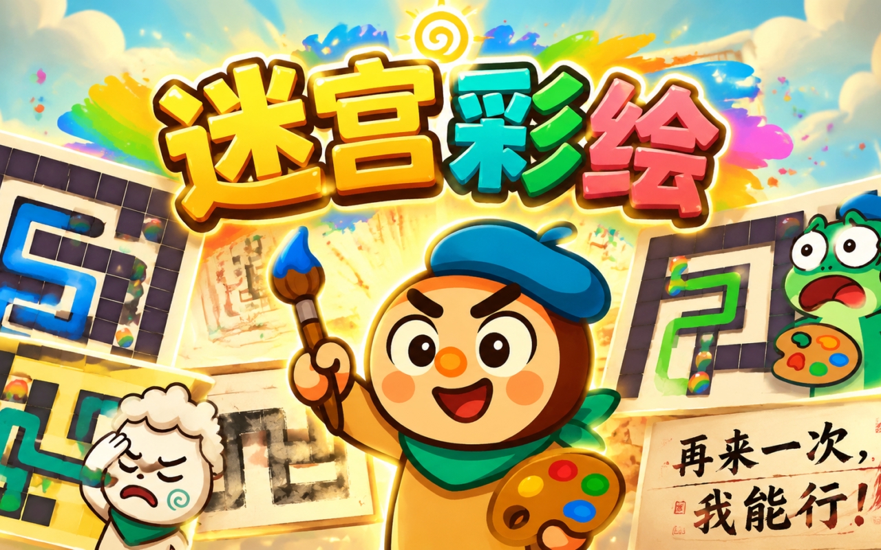 迷宫彩绘