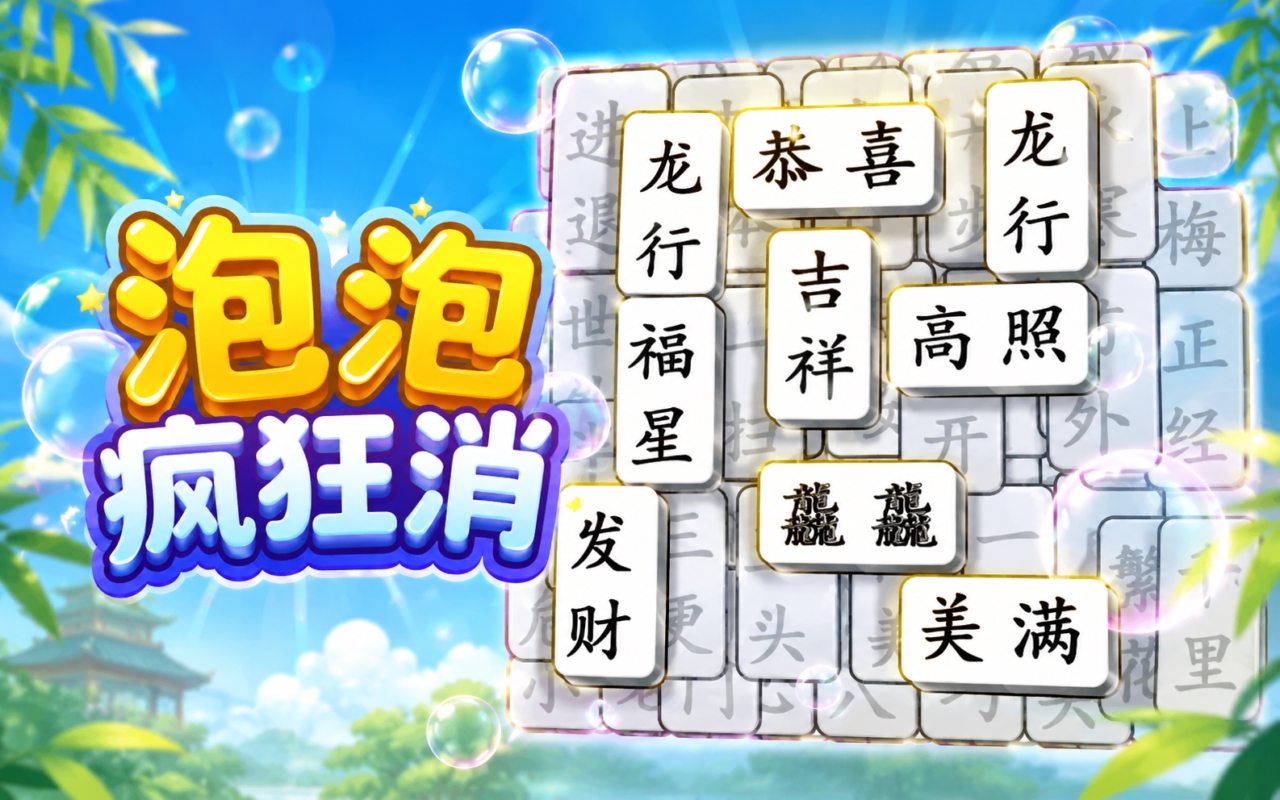 泡泡疯狂消