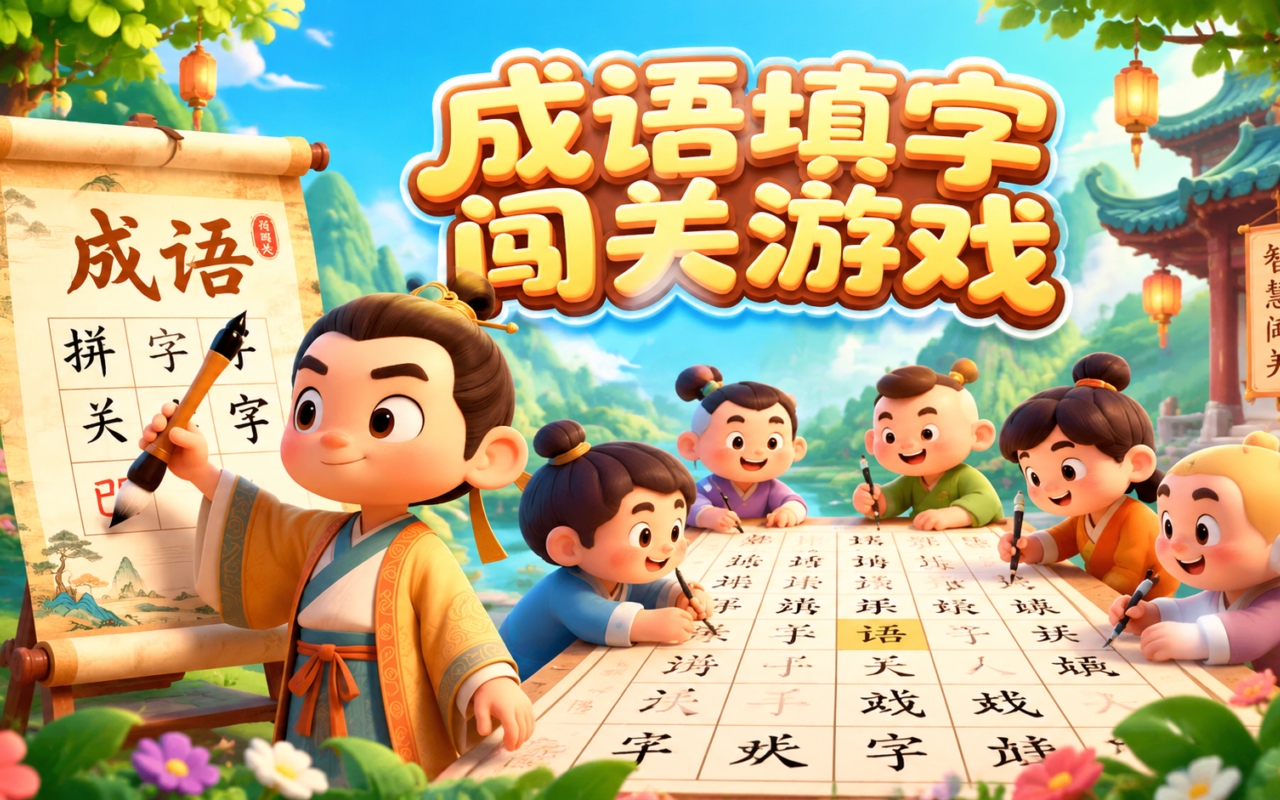 成语填字闯关游戏