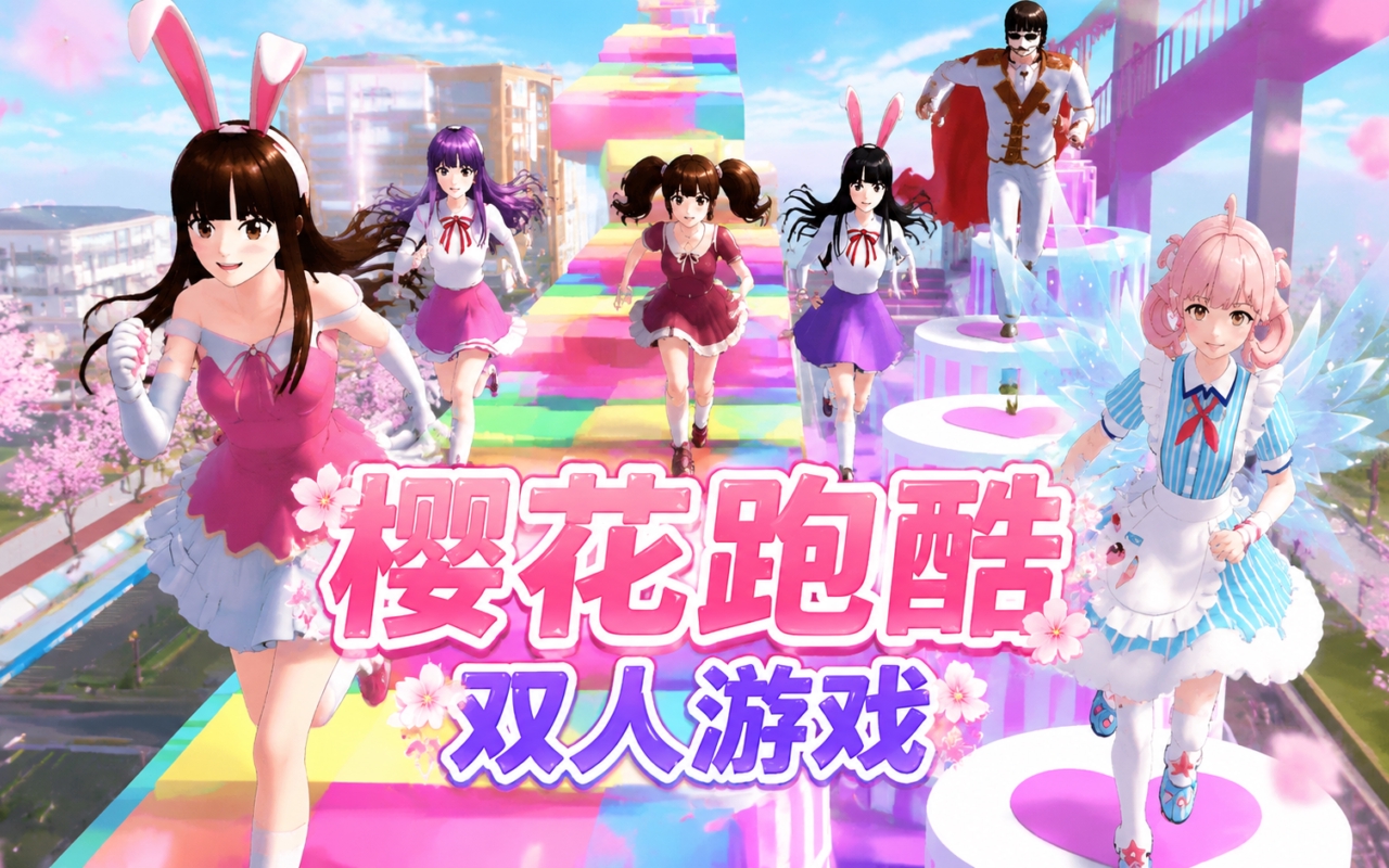樱花跑酷双人游戏
