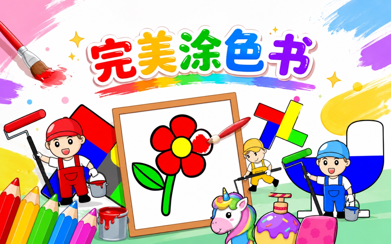 完美涂色书
