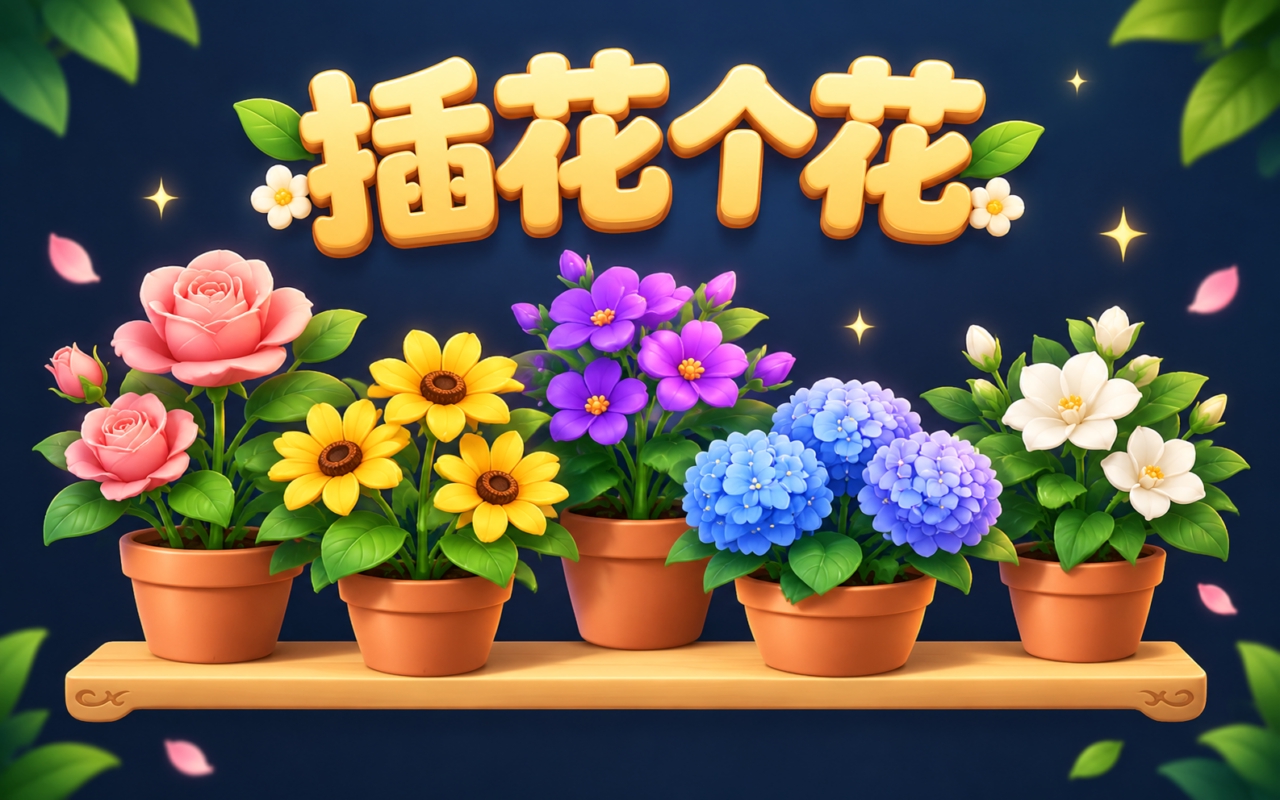 插花个花