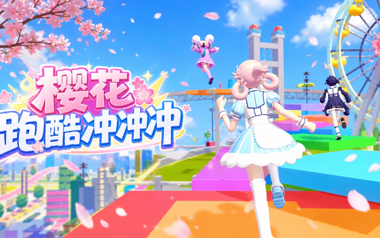 樱花跑酷冲冲冲