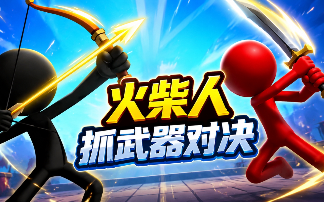 火柴人抓武器对决