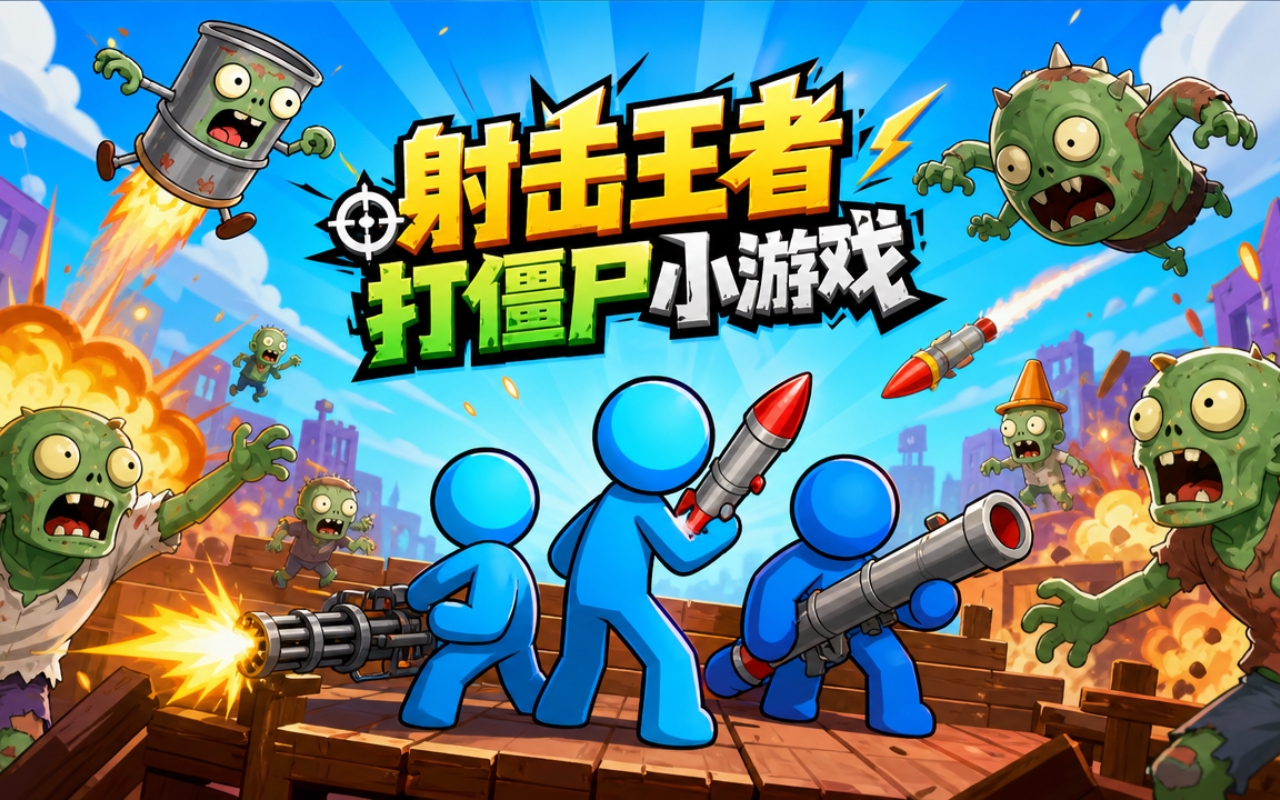 射击王者打僵尸小游戏