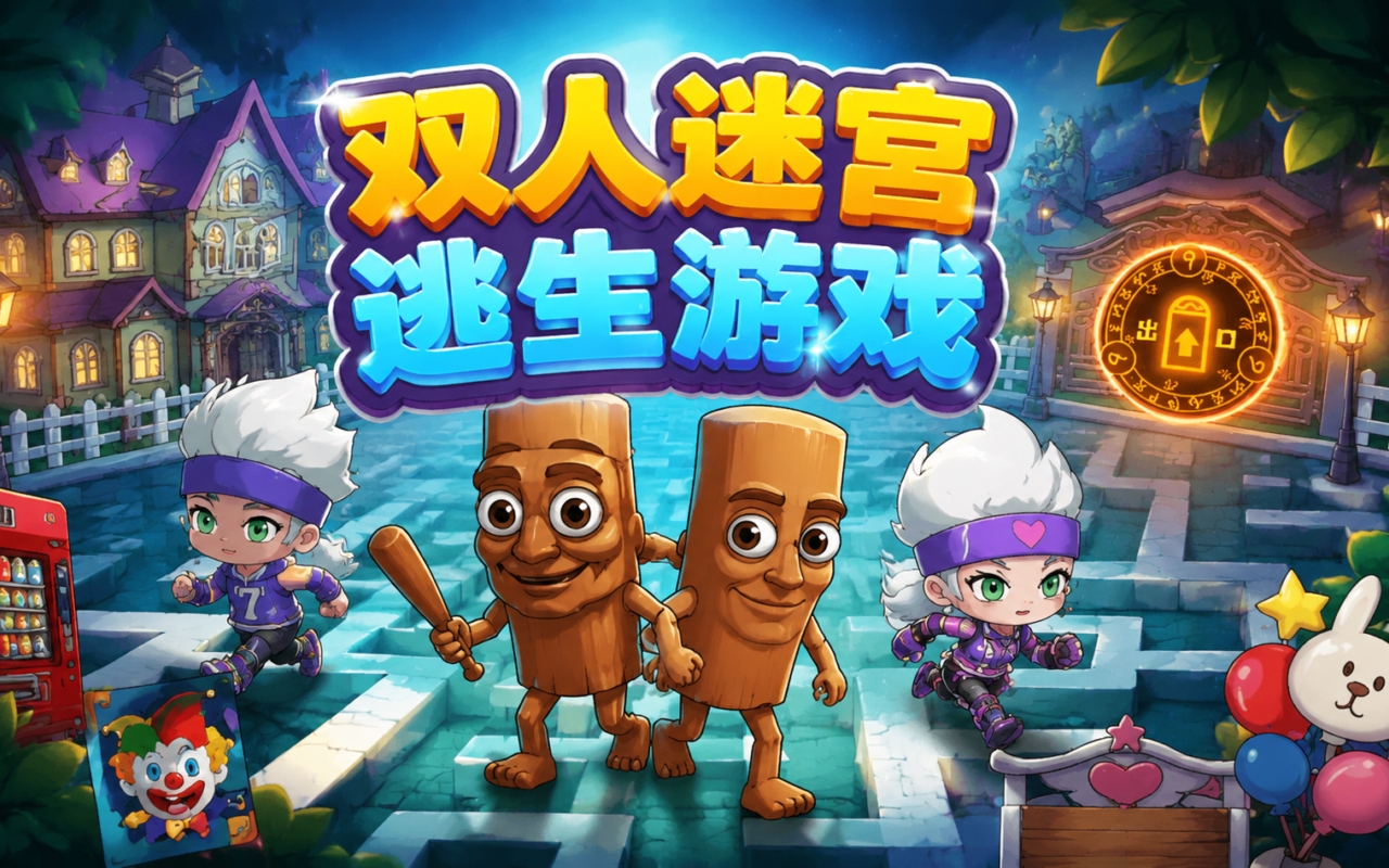 双人迷宫逃生游戏