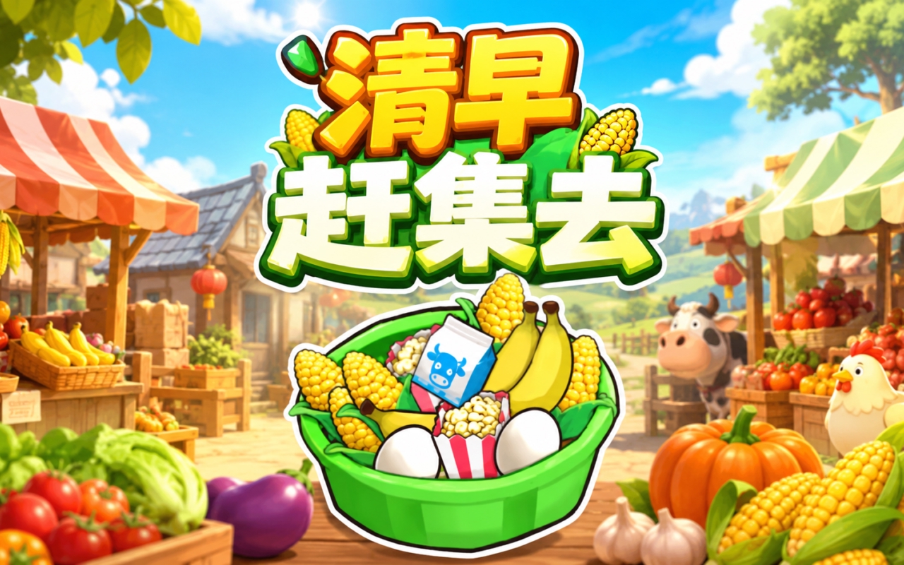 清早赶集去