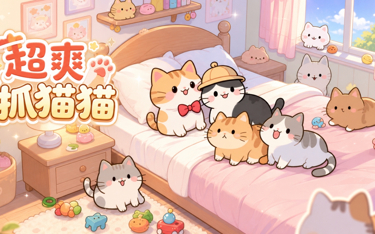 超爽抓猫猫
