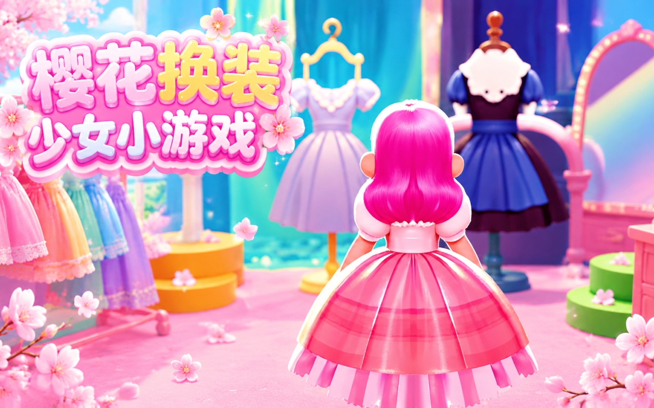 樱花换装少女小游戏