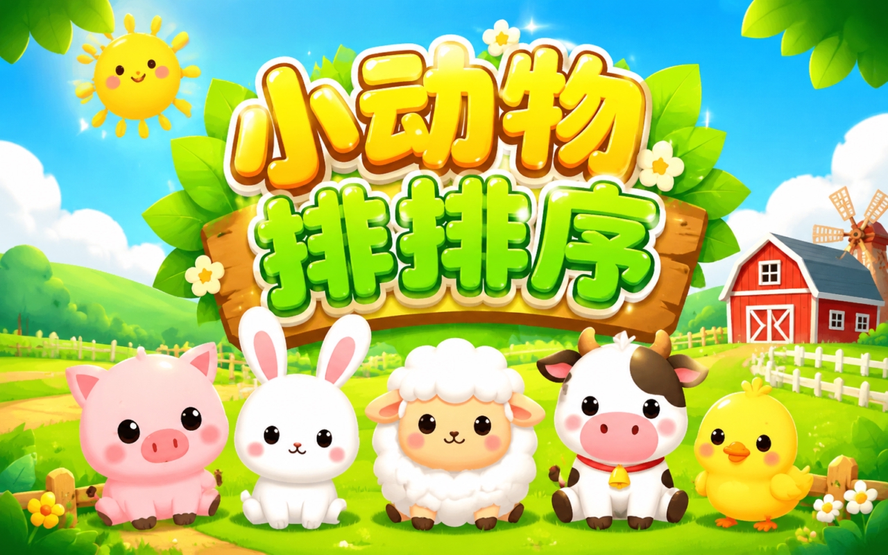 小动物排排序