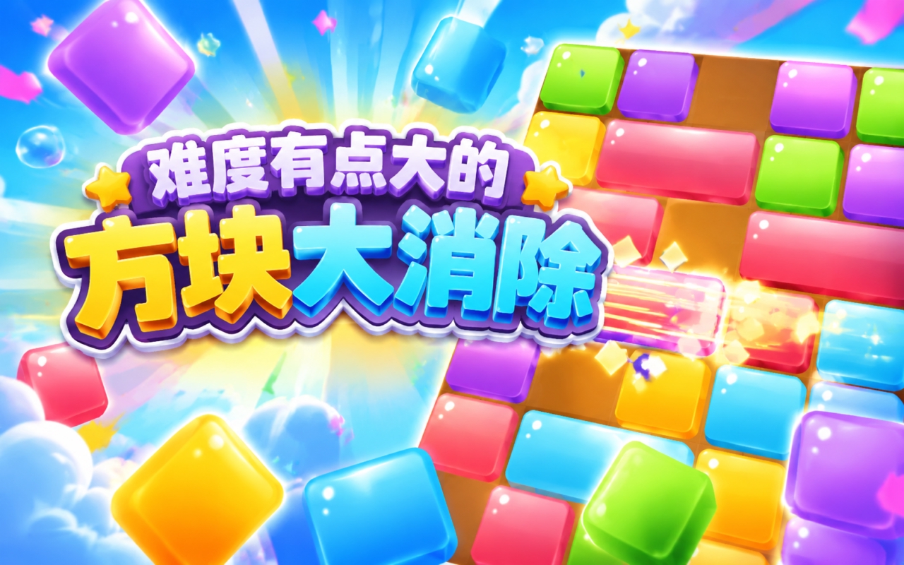难度有点大的方块大消除
