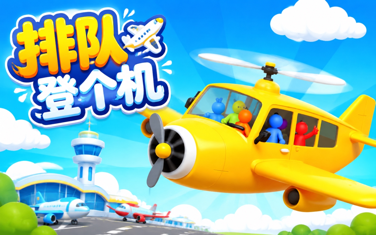 排队登个机
