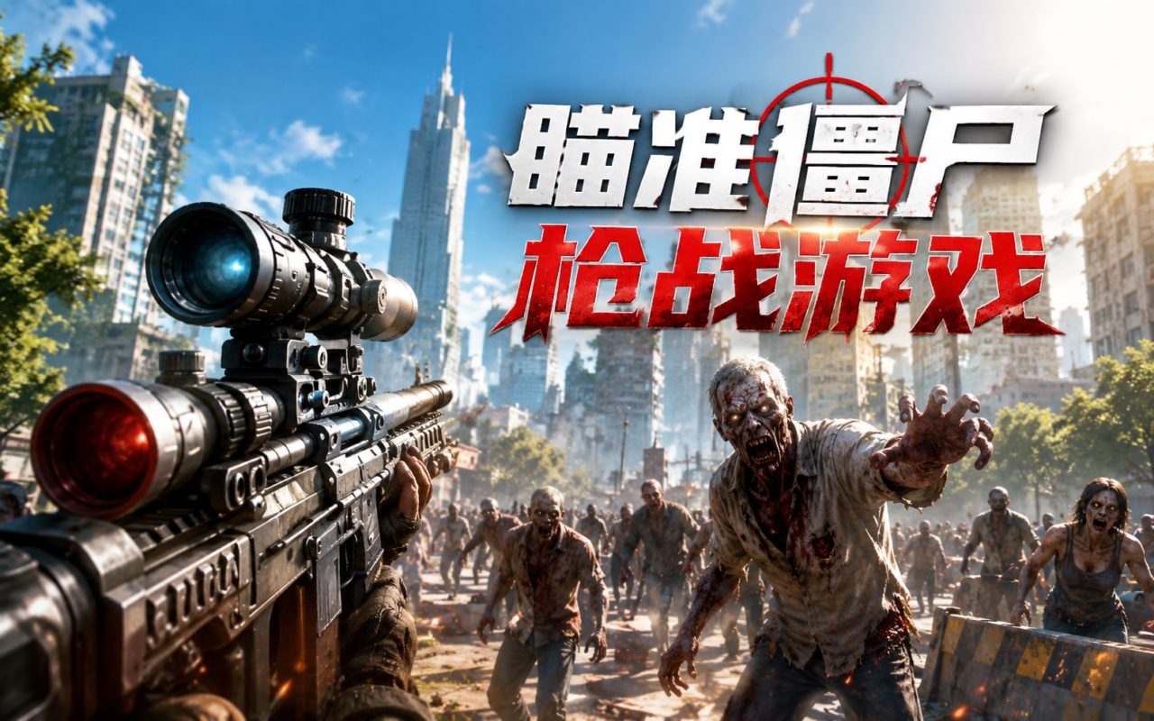 瞄准僵尸枪战游戏