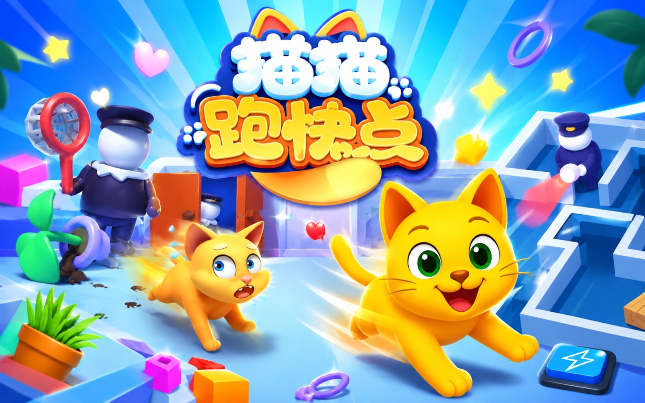 猫猫跑快点