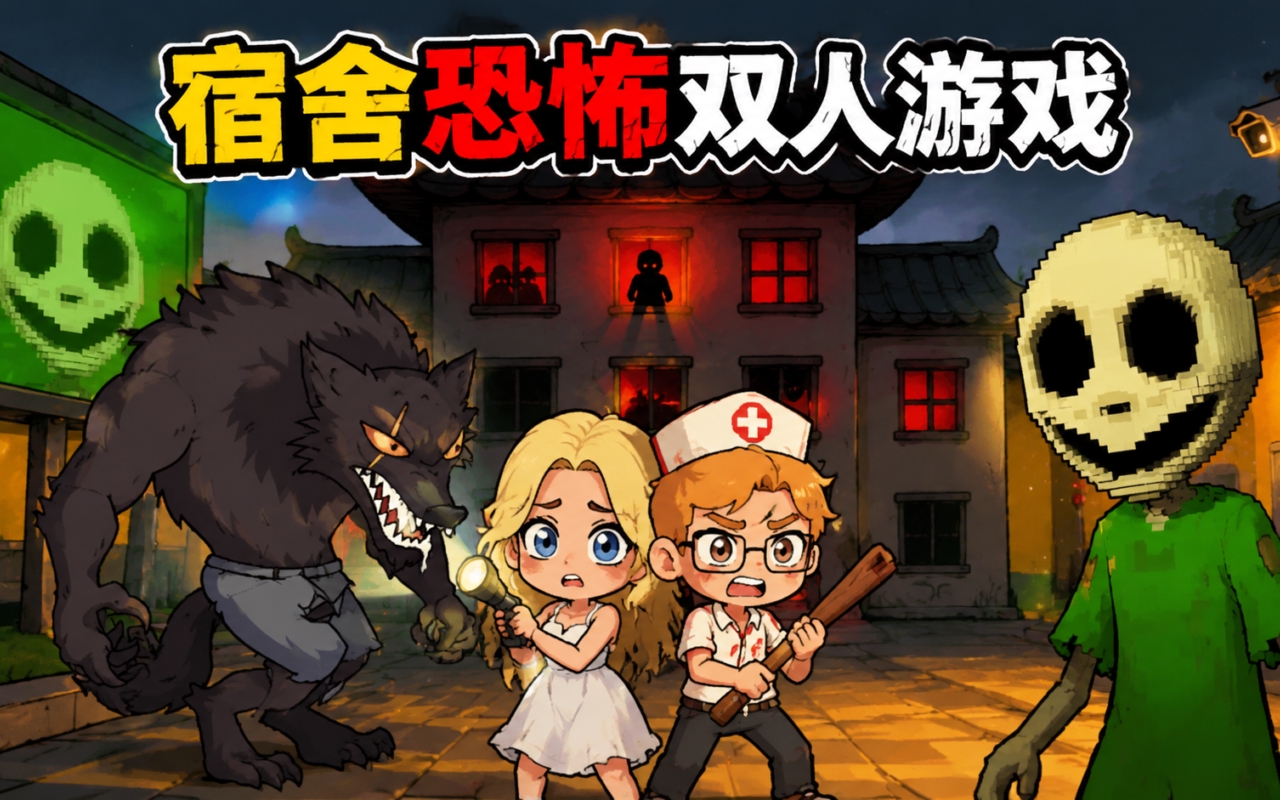 宿舍恐怖双人游戏