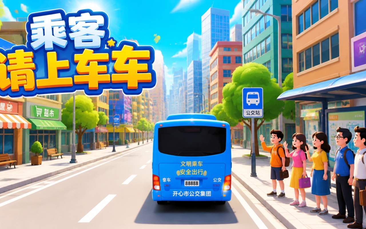 乘客请上车车