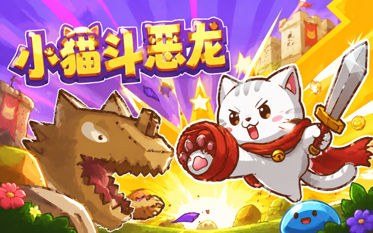 小猫斗恶龙