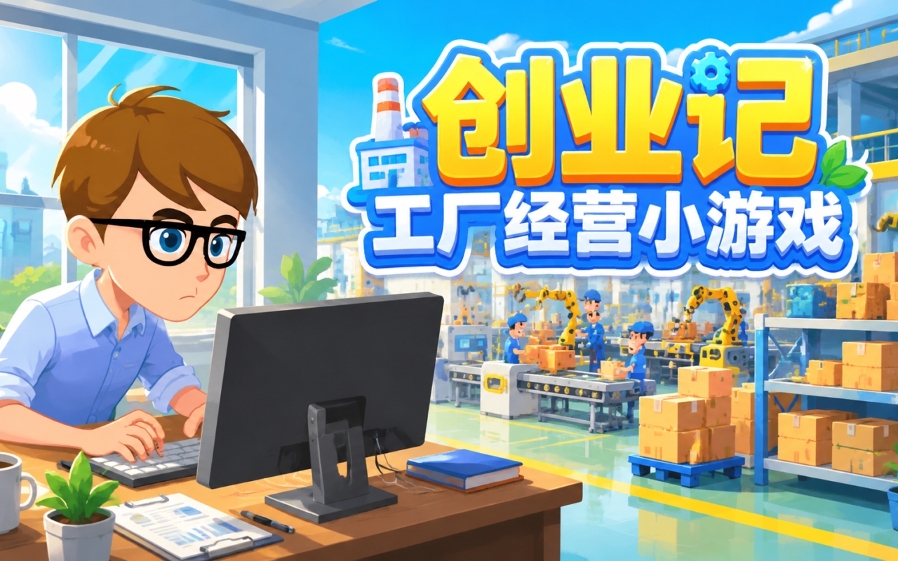 创业记工厂经营小游戏