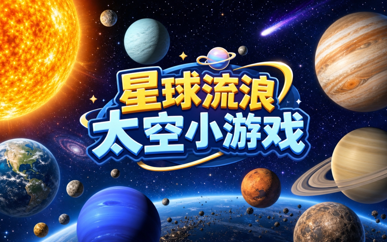 星球流浪太空小游戏