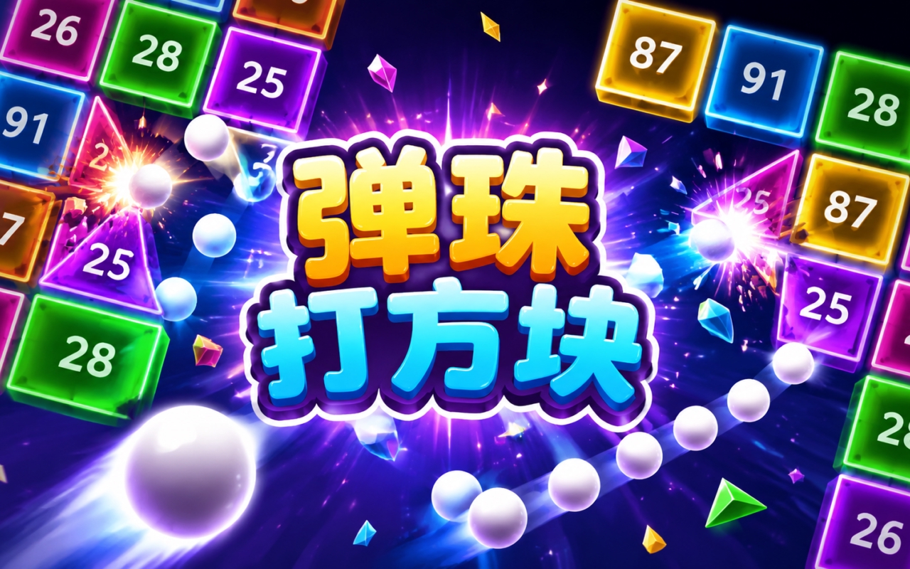 弹珠打方块