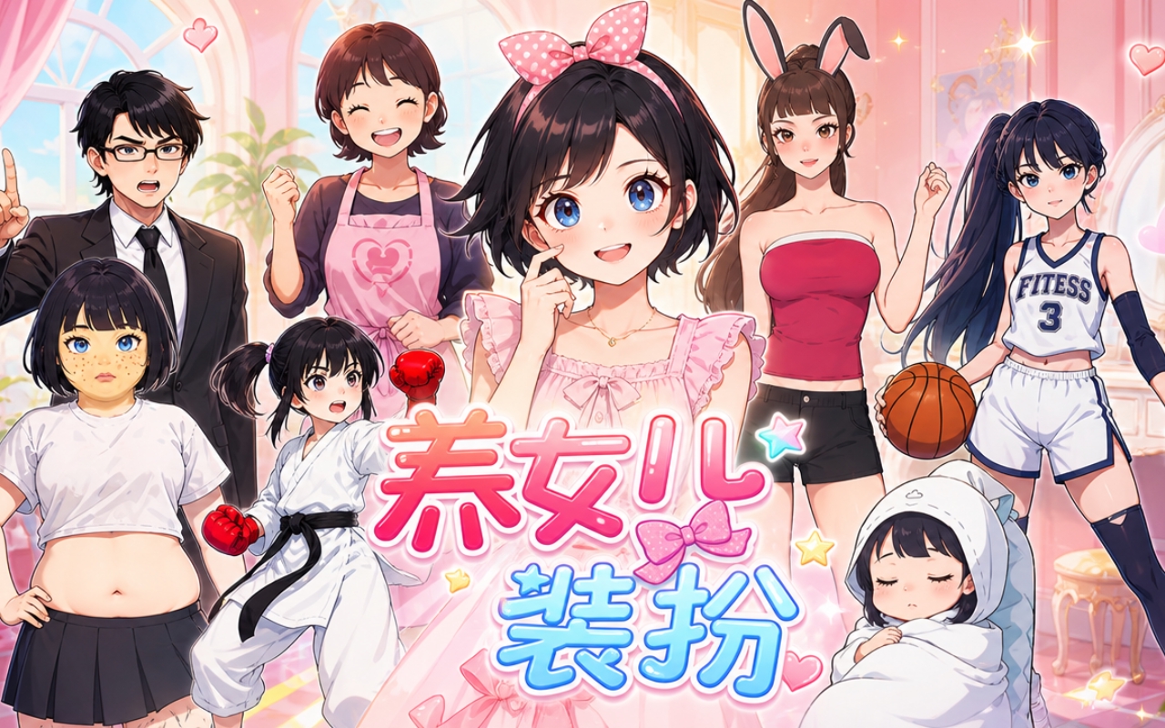 养女儿装扮