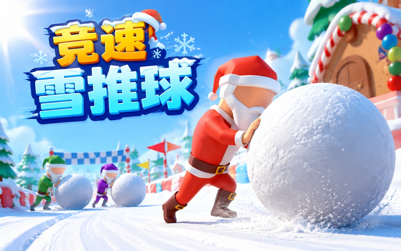 竞速雪推球