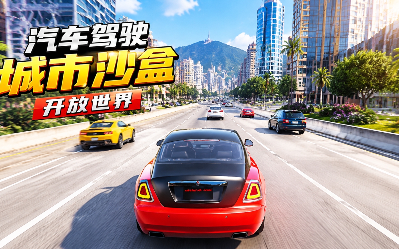汽车驾驶城市沙盒开放世界