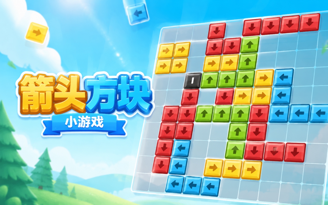 箭头方块小游戏