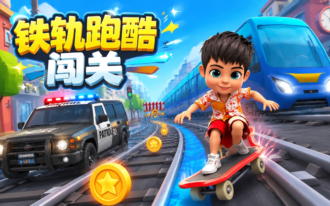 铁轨跑酷闯关