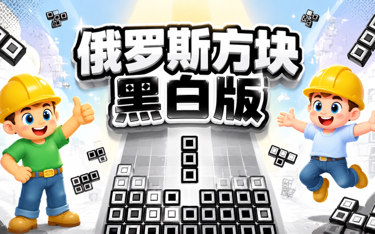 俄罗斯方块黑白版