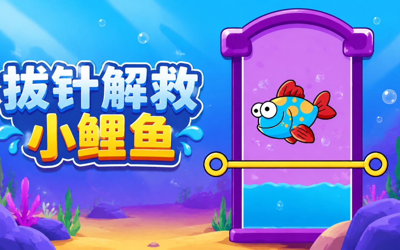 拔针解救小鲤鱼