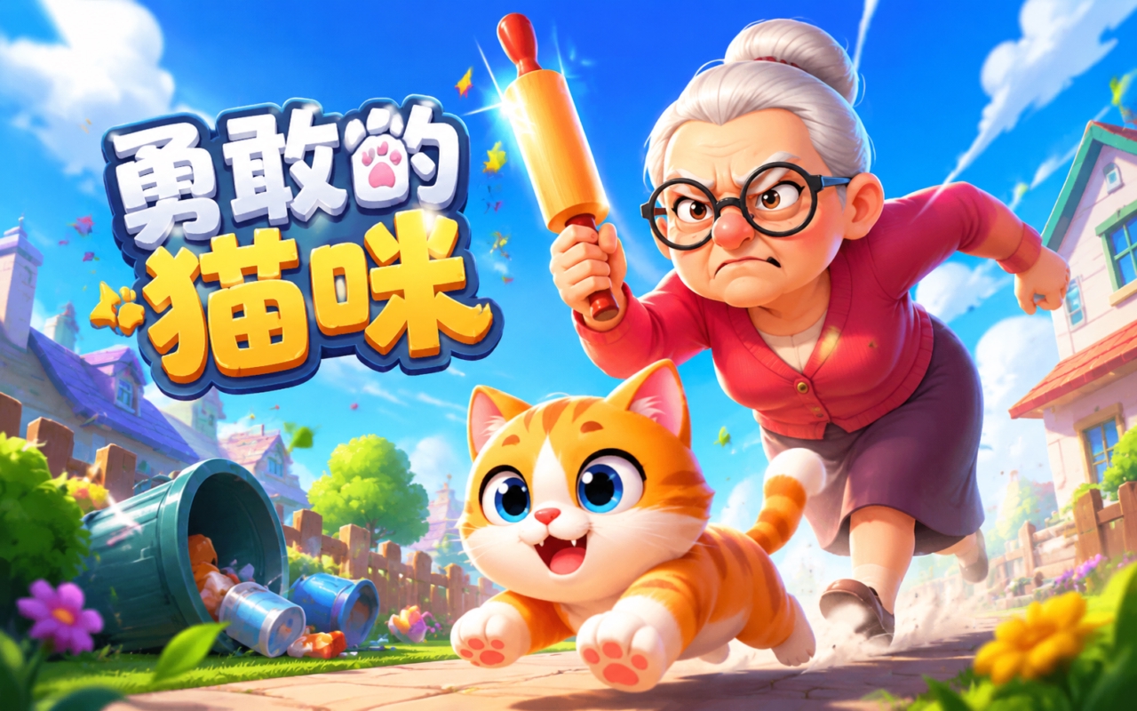 勇敢的猫咪