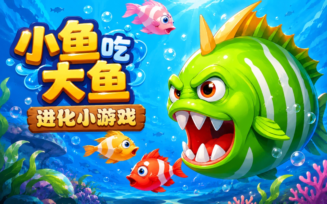 小鱼吃大鱼进化小游戏