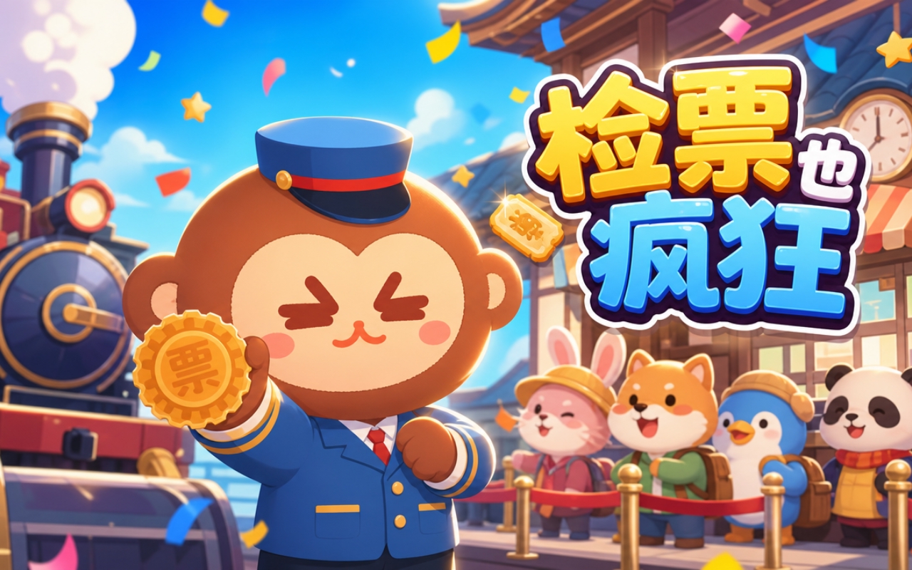 检票也疯狂
