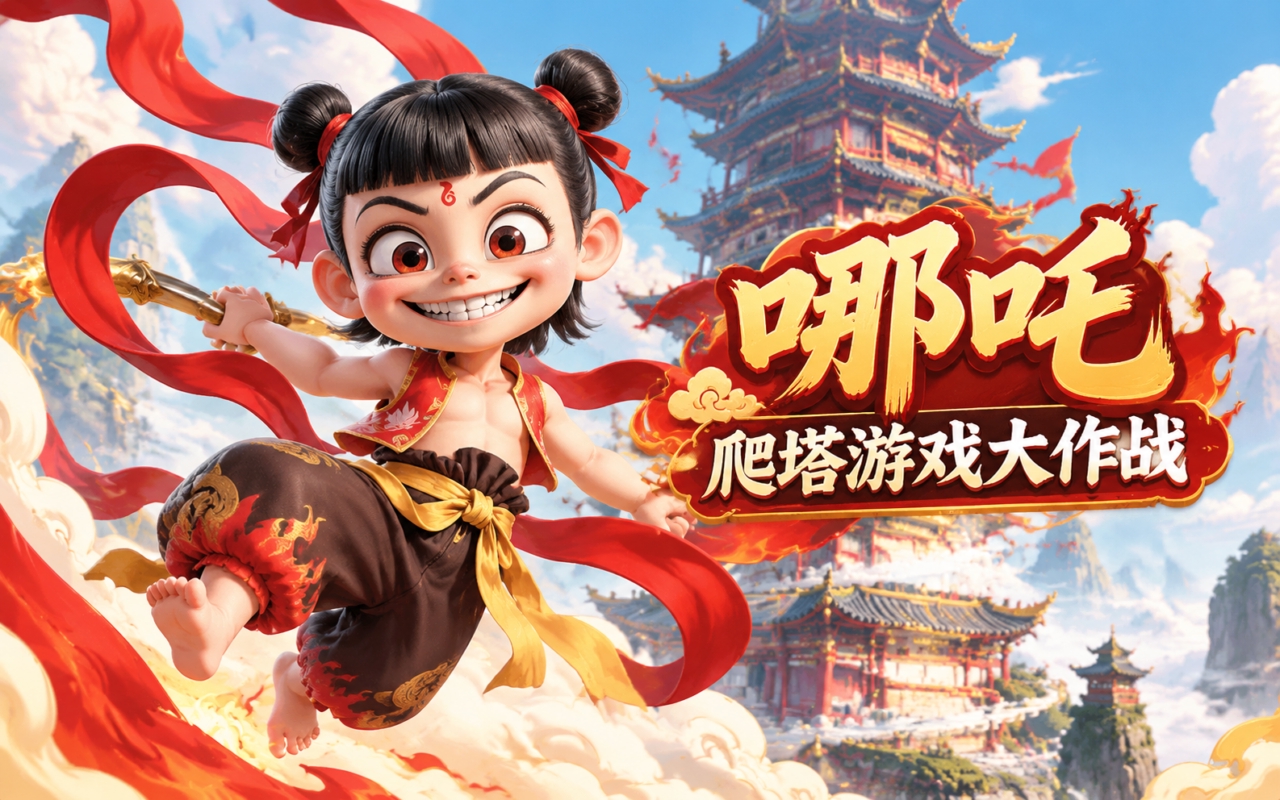 哪吒爬塔游戏大作战
